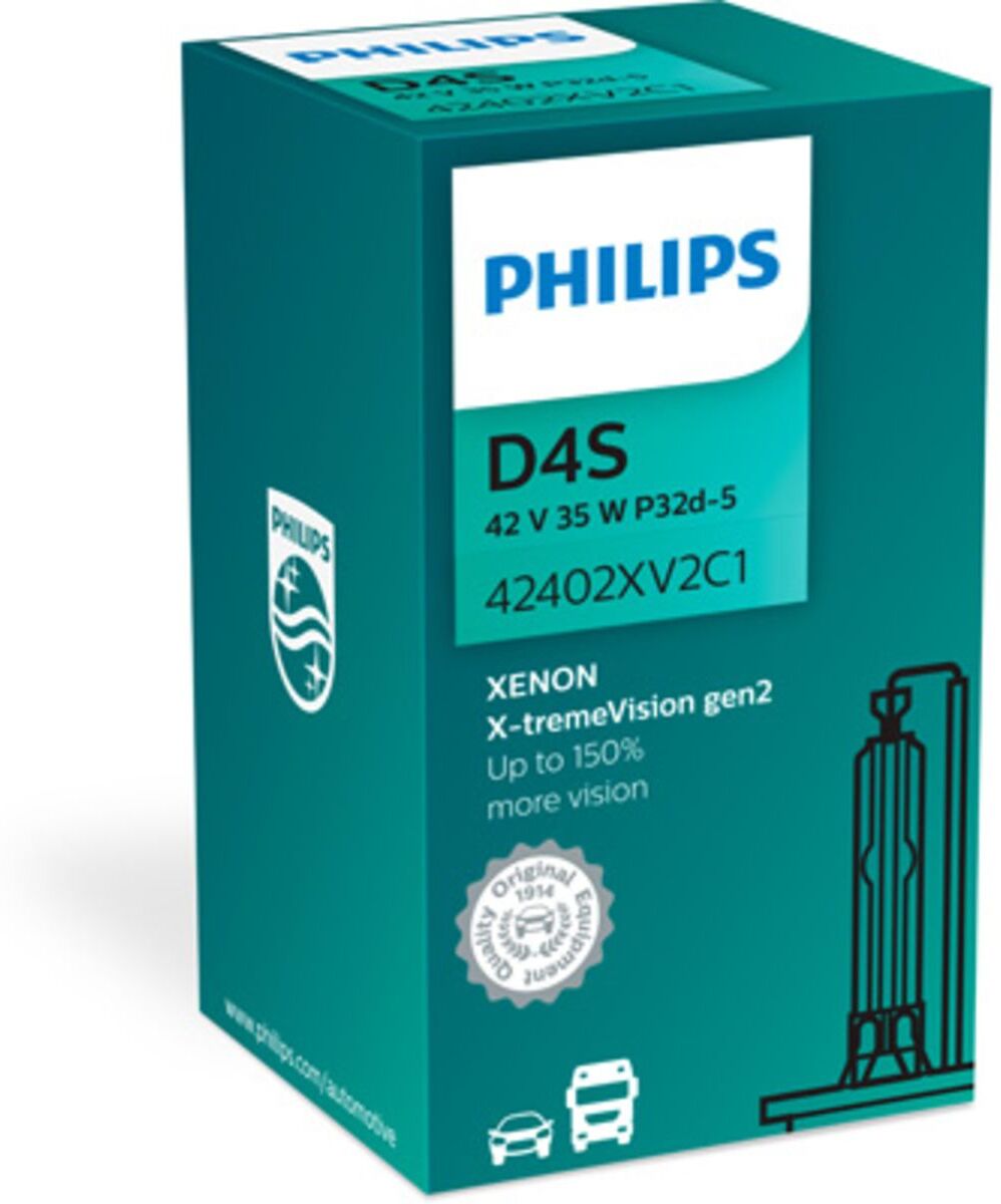 Xenon lamp PHILIPS D4S Xenon Vision 42V, 35W