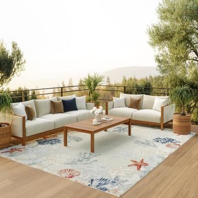 Nourison Suncoast Indoor/Outdoor Nature Area Rug