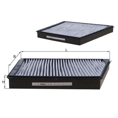 MAHLE Filter, Innenraumluft LAK 156 für Mercedes