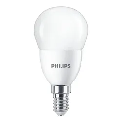 PHILIPS E14 LED Leuchtmittel in Tropfenform 7W wie 60W 2700K warmweiß opalweiss mattiert