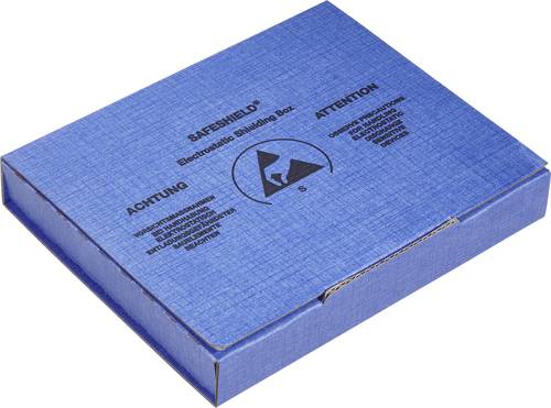 Wolfgang Warmbier ESD-Schachtel (L x B x H) 100 x 60 x 15mm leitfähig 5510.908