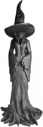 Lush Living Finds Halloween Home Desktop Decoration, Spooky Atmosphere Creation, Gothic Style Witch Statue Ornament, Great Decorative zl 69big