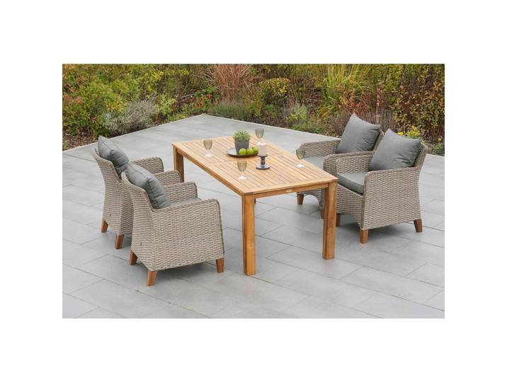 Gartentischgruppe 5-teilig. Set