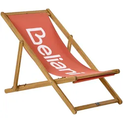 GARTENLIEGE Rot Anzio