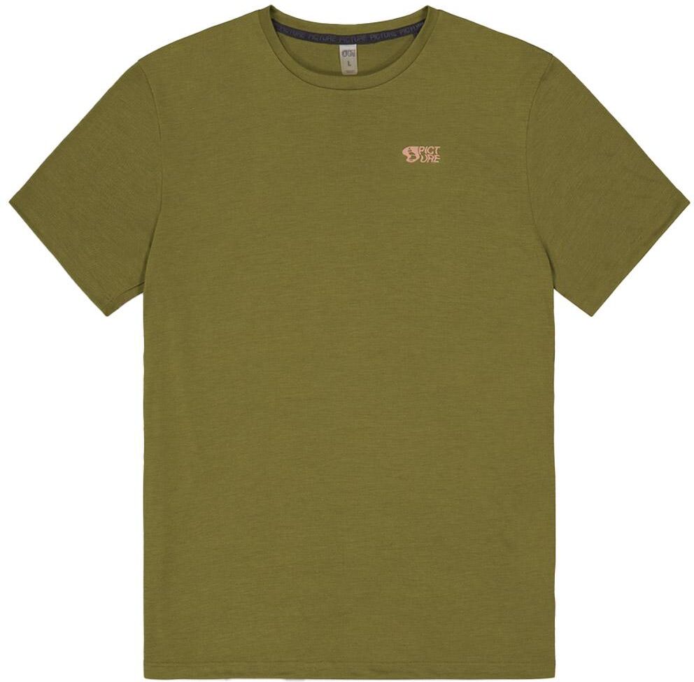 Picture  - Timont Short Sleeve Urban Tech Tee Shirt Tobacco - L - Tee-shirt de rando