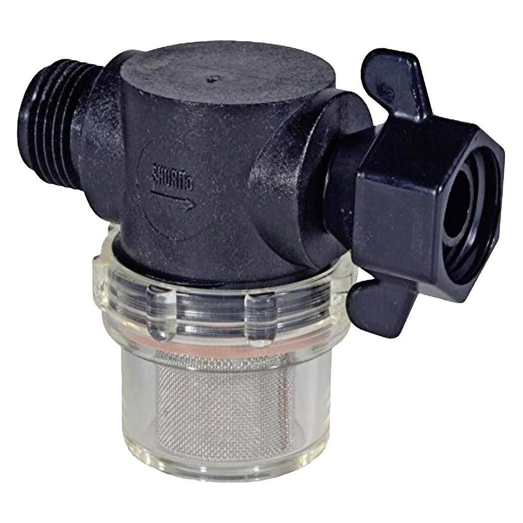 Shurflo Filter - Twist on Strainer mit Flügelmutter Typ C (255-215)