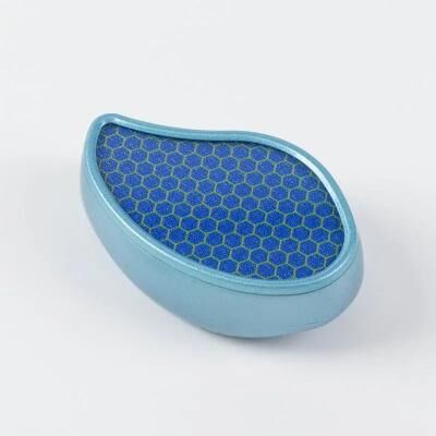 Uplifted Finds Premium Nano Glass Heel And Foot Scraper For Smooth Skin blue