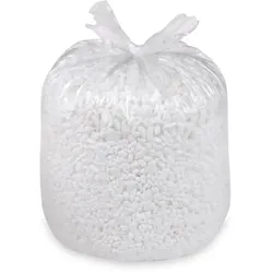 Mülleimerbeutel (HDPE) stark klar 45 x 54 cm 18L `S`