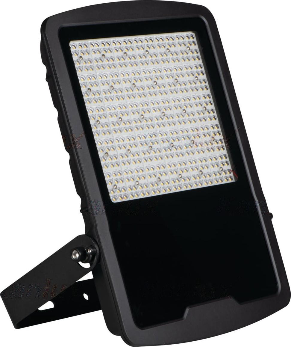 Kanlux S.A. 33479 LED Floodlight voor de tuin, Zwart, Aluminium, IP65