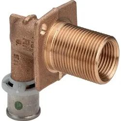 Rotguss-Wanddurchfuehrung SANFIX-P 2132.1,16x1/2IGx3/4AGx55mm, winke.,303945