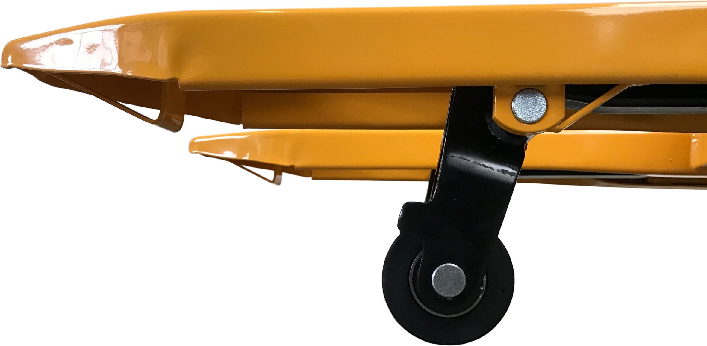 qteck Gabelhubwagen OSE 1300 PU Tandem 1300mm Gabellänge 2500kg Hubkraft