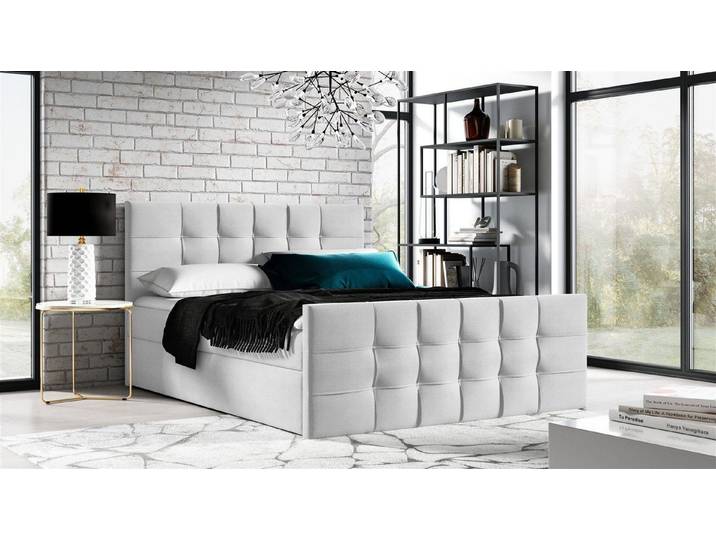 DB-Möbel Boxspringbett Schlafzimmerbett VIDILUX von DB-Möbel