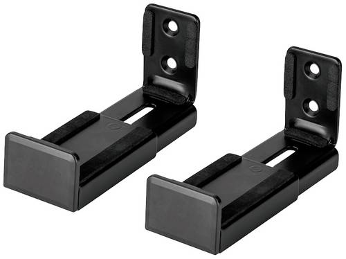 Neomounts AWL29-550BL1 Soundbar-Halterung Wandabstand (max.): 16.6 cm Schwarz 1 St.