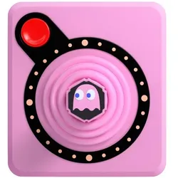 Plaion CX40+ Pac-Man Edition (Atari, PC), Gaming Controller, Pink