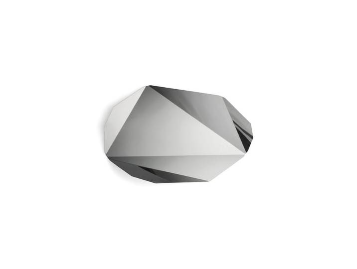 CLASSICON miroir murale PIEGA (Small - Acier poli)
