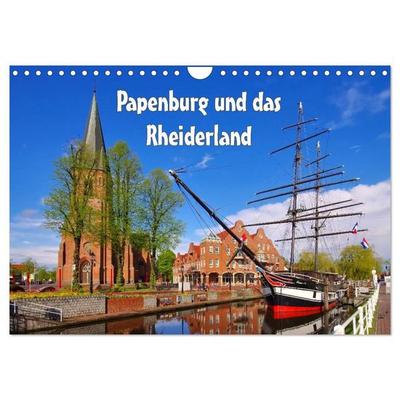 Papenburg und das Rheiderland (Wandkalender 2027 DIN A4 quer), CALVENDO Monatskalender