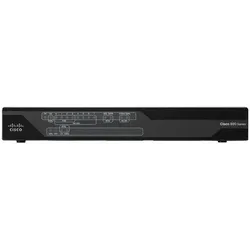 Cisco 897 ANNEX M OVER POTS, Router, Schwarz