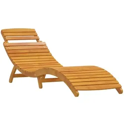 vidaXL, Liegestuhl, Qumeldorf (2x Sonnenliege) (184 cm)