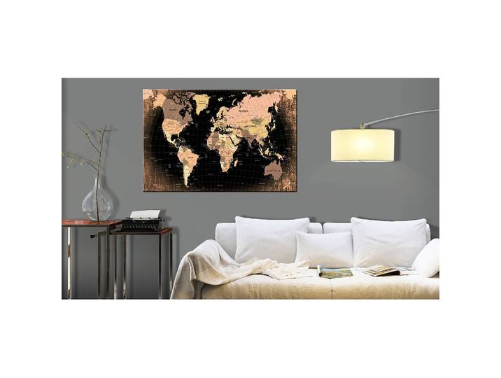 Tableau déco en liège Planet Earth 90 x 60cm 90 x 60 cm