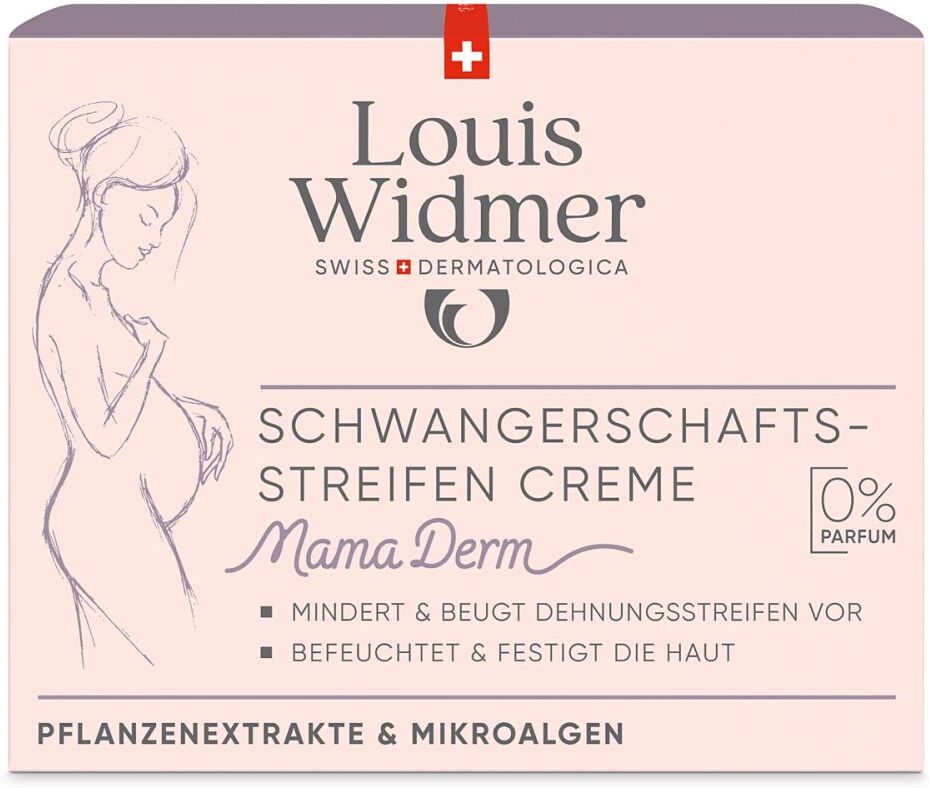 Louis Widmer Widmer Body MamaDerm Schwangerschaftsstreifen Creme ohne Parfum