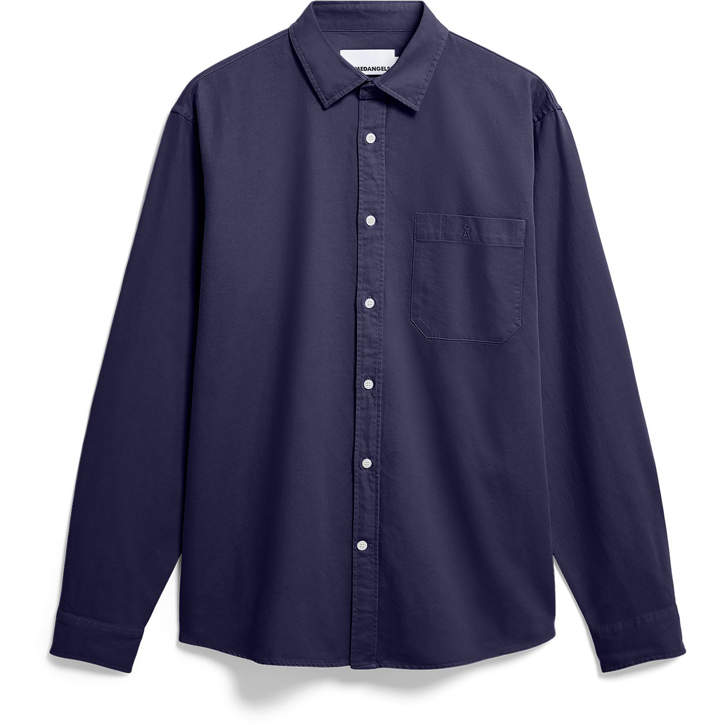 Armedangels Gmt Dye Linen Herren Hemden blau Größe S Lifestyle Kühlend