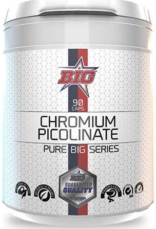 BIG Chromium Polynicotinate 90caps