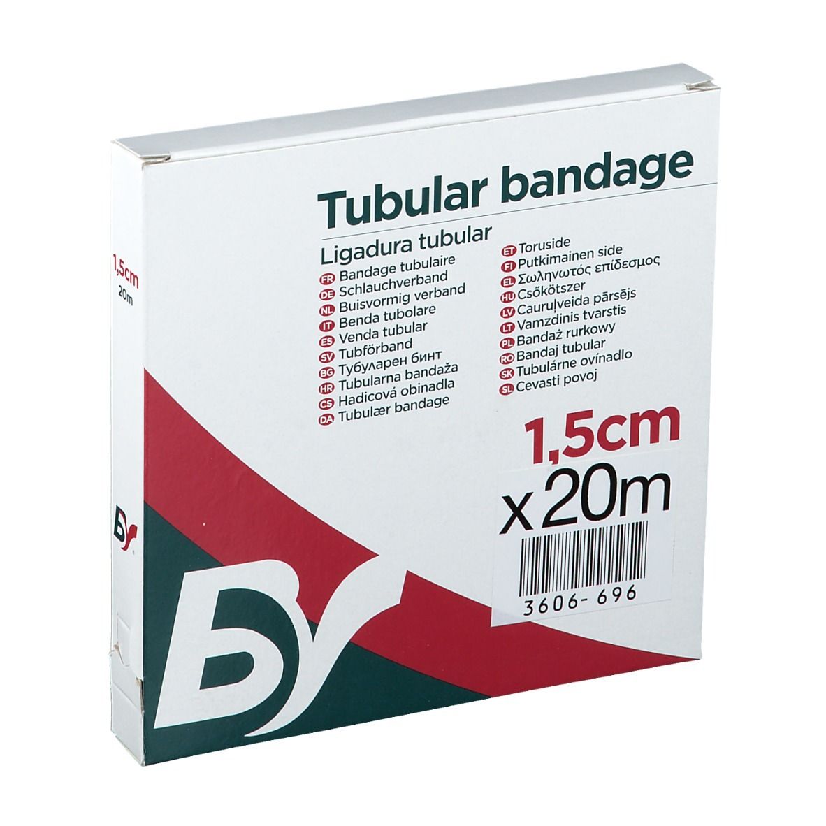 Tubegauz A1 1,5 cm x 20 m Navulling 1 St Verband