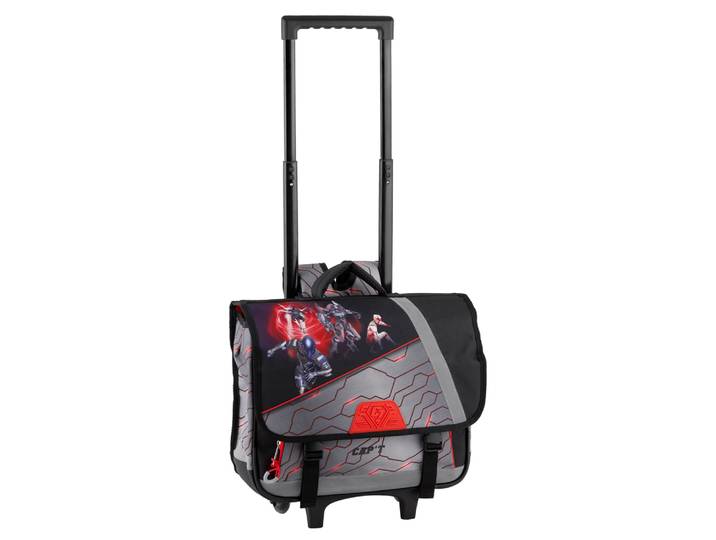 Cartable à roulettes 30x38x13cm Cap'T - Sélection d'Experts - Esquisse