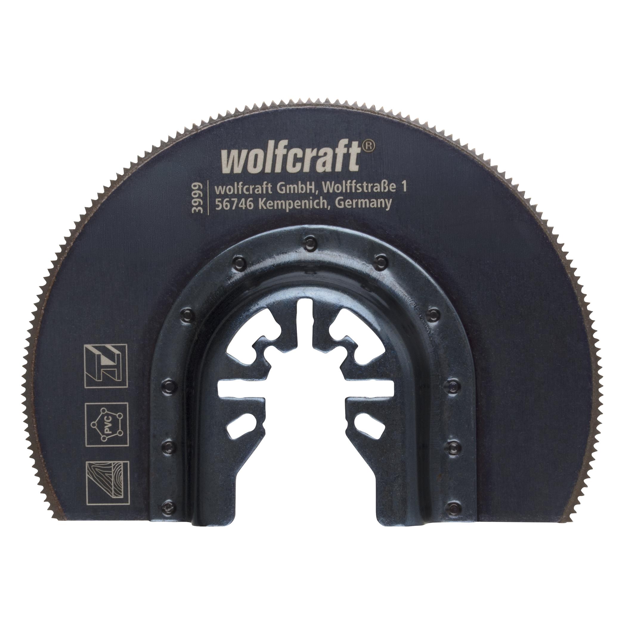 wolfcraft 1 Vibrationssägen Zubehörset PRO 3-tlg (3992000)