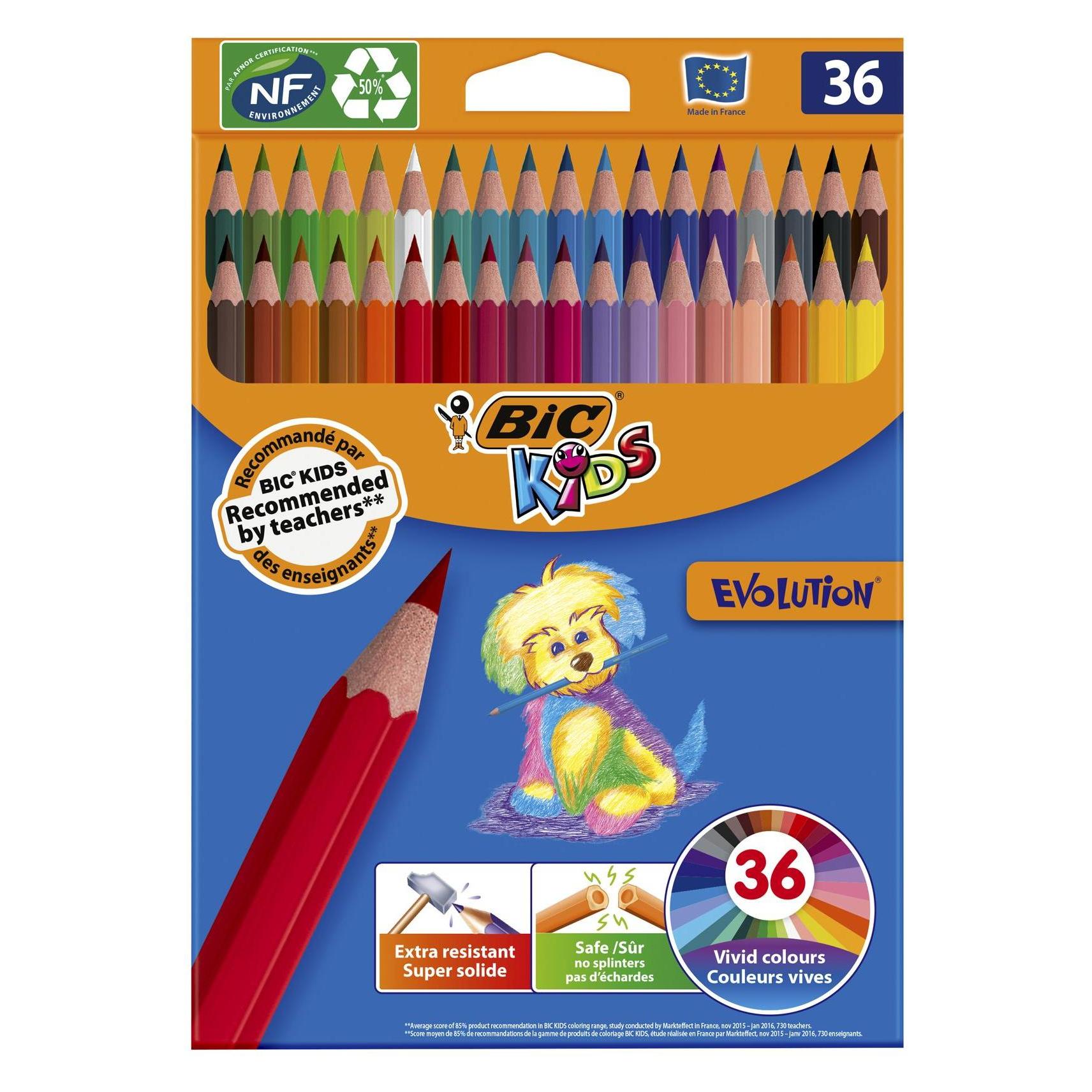 Bic Kids Ecolution Evolution Farbstifte (36x) (950526)