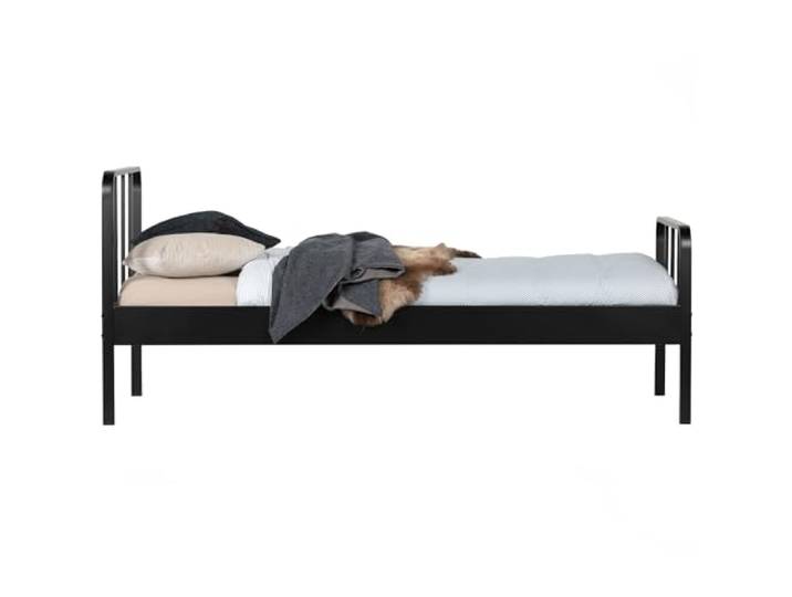 Mees Bett Metall Schwarz 90X200 Cm 0