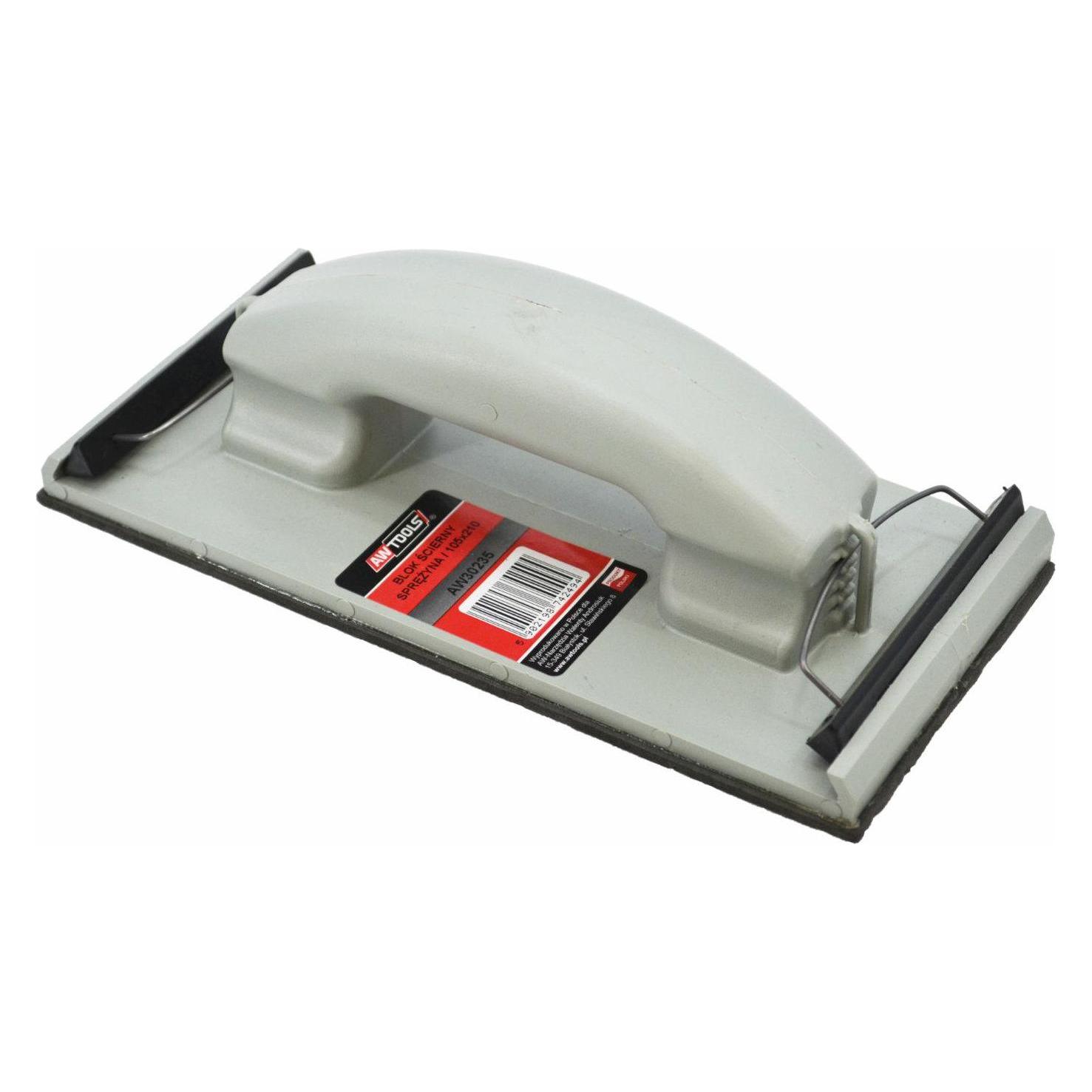 Awtools BLOK NA PAPIER ŚCIERNY SPRĘŻYNOWY 105 x 210mm (35614336)