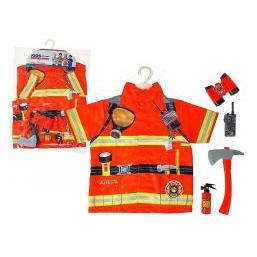 Adar Feuerwehrkostüm mit Zubehör (One Size) (65704003)