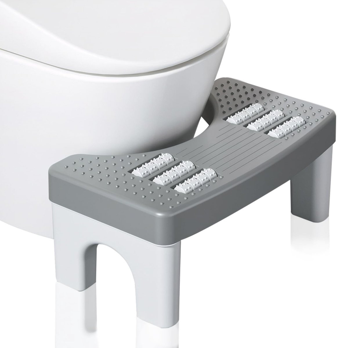 Omgoods Toiletkruk met Massagefunctie voor Volwassenen