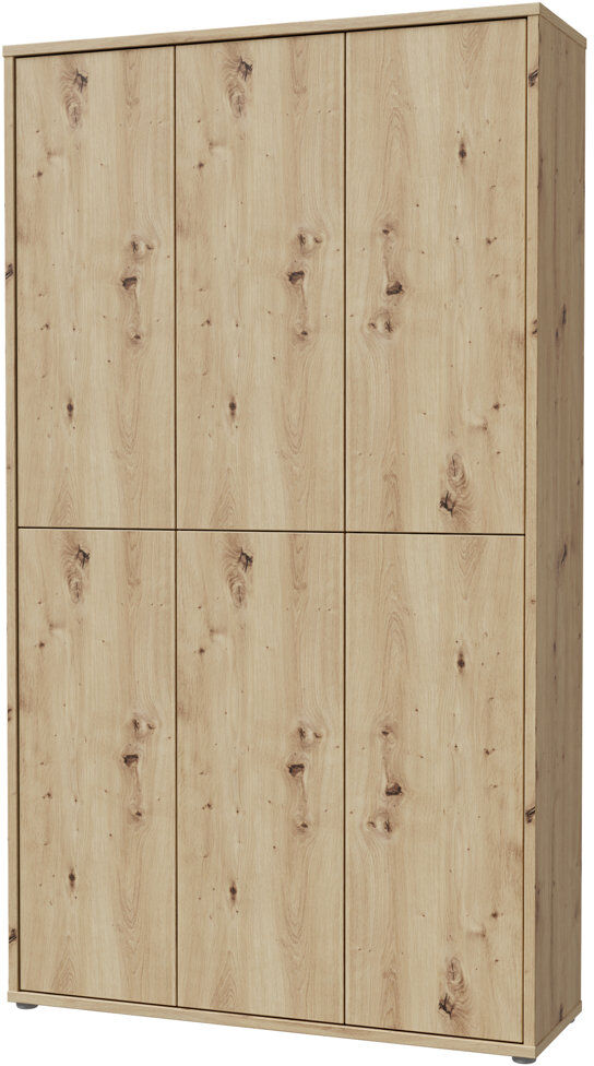 Ebern Designs Rylon 24 Pair Shoe Storage Cabinet Brown 24