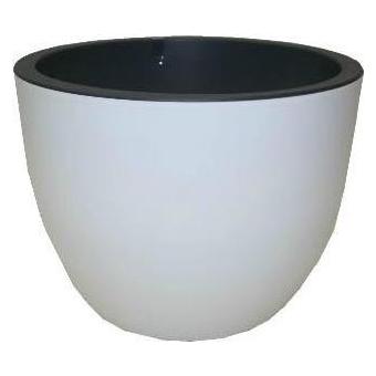 Form Plastic Flowerpot Form Plastic Muna 3300, plastic, Ø 30 cm, white (30 x 22 cm) (46371031)