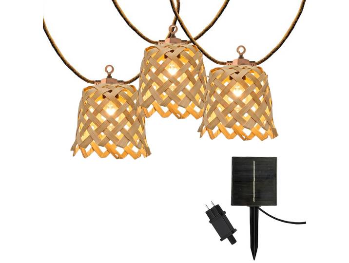 Guirlande Solaire Noya Hybrid 10 Ampoules 8m