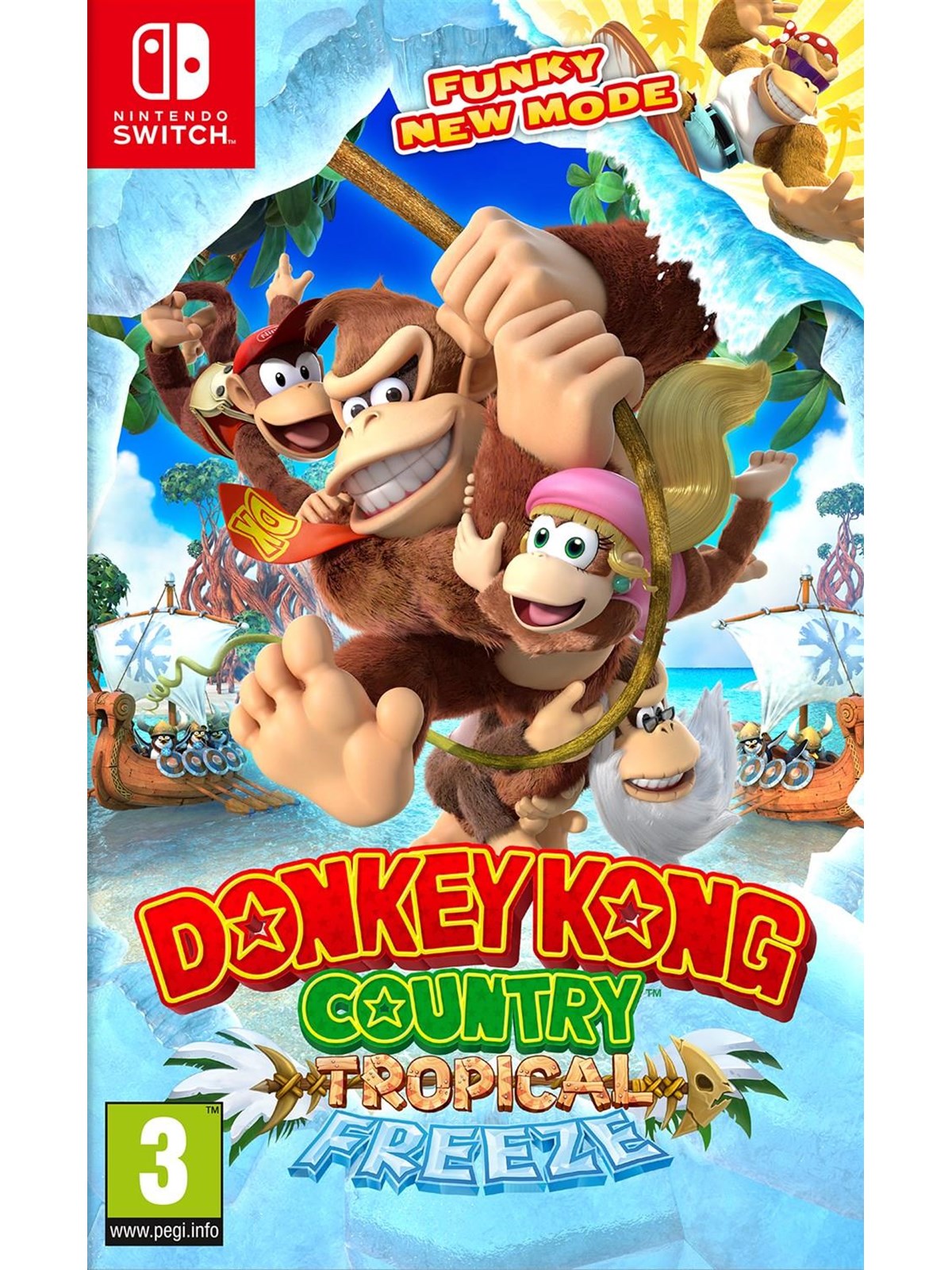 Donkey Kong Country: Tropical Freeze - Nintendo Switch - Platformer - PEGI 3