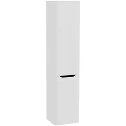 VitrA New Integra Round Hochschrank mit Wäschekorb 40 x 37 x 180 cm (BxTxH) Türanschlag Matt,70083 70083