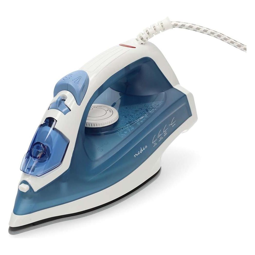 Nedis Bügeleisen | 2000 W | 20 g/m | Dampf Schuss | Keramisch | 0.20 l (2000 W, 20 g/min) (IRON500)
