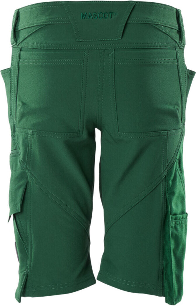 MASCOT Shorts PEARL Damenpassform Stretch grün Größe C34 (18044-511-03-C34)
