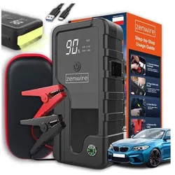 Zenwire, Starthilfe, Booster Jump Starter 6400 mAh Powerbank Samochodowy CY16 (2000 A, 6400 mAh)