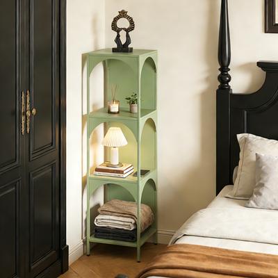 Mega Casa, Inc. Mega Casa 3-Tier Storage Shelf with Open Design for Living Room, Kitchen & Entryway