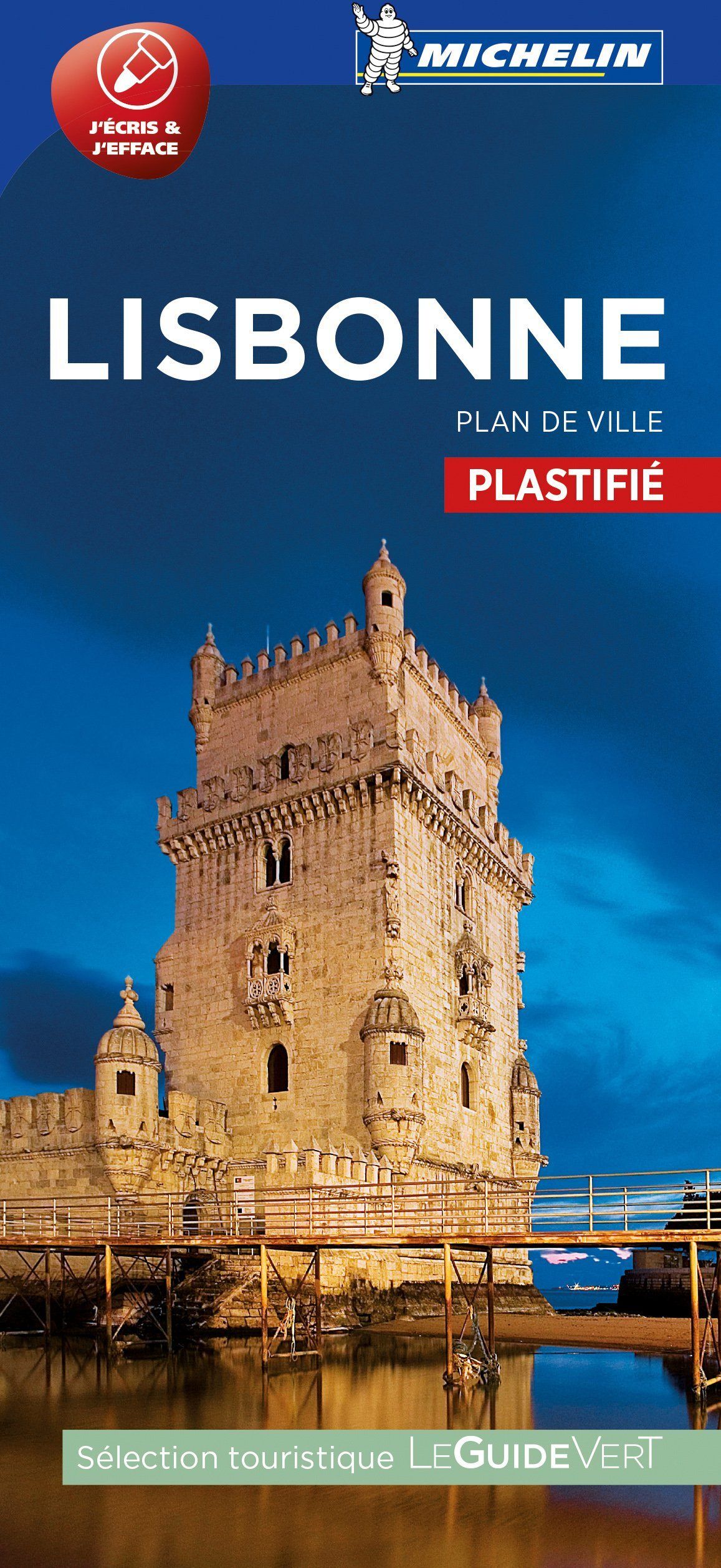 Plan de ville plastifié - Lisbonne   Michelin