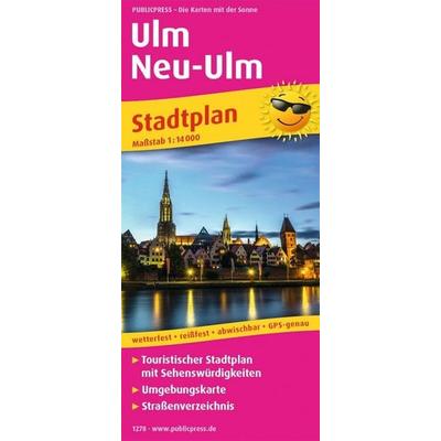 Publicpress Stadtplan Ulm / Neu-Ulm 1:14.000, Sonstige von , KOMPASS Freytag & Berndt, 978-3-96132-278-7