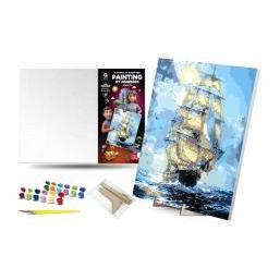 Qbee Malen nach Zahlen - Grosse Segel 30x40cm (69964904)