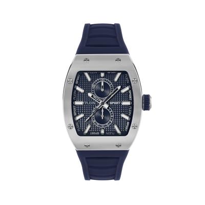 Luxusuhr PLEIN SPORT "Uhren", blau (24, navy, 24, navy), Armbanduhren, Herren, 24 / navy