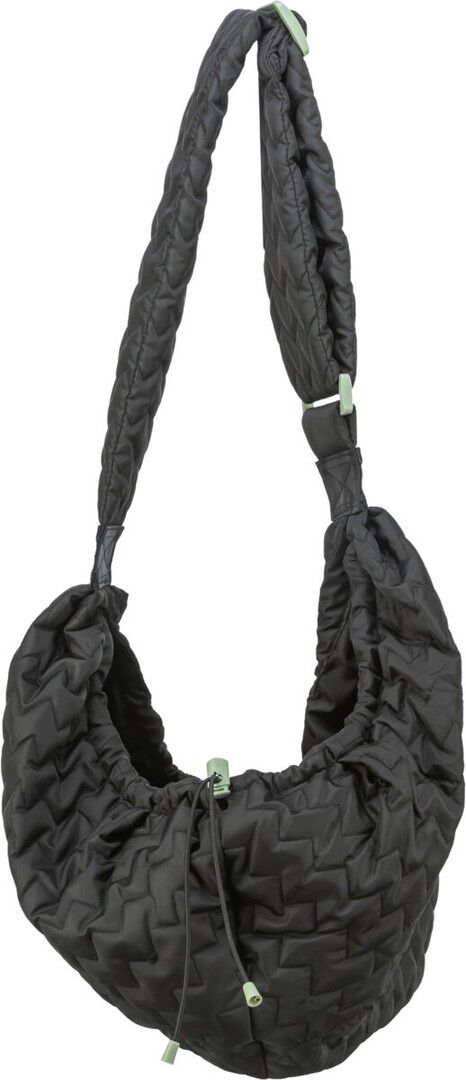 TRIXIE Gesteppte Crossbody Hundetragetasche Mavie mit Kordelzug