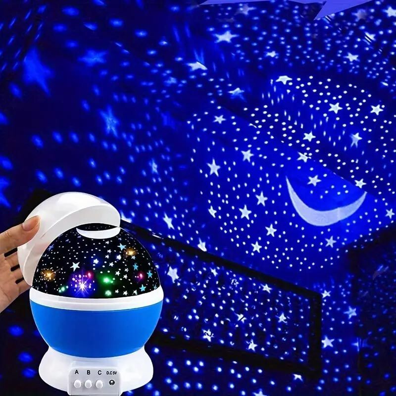 giordanoshop Proiettore di Luci e Stelle Atmosfera Galassie Luce Cameretta Blu...