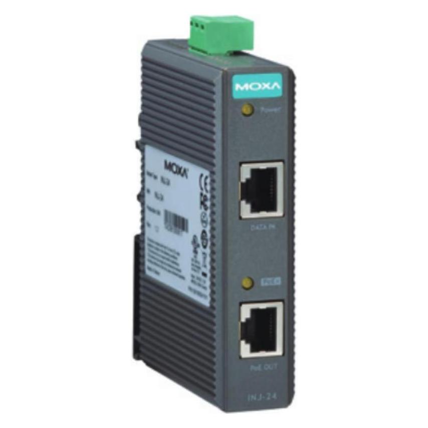 Moxa PoE+ GIGABIT INJECTOR IEEE802. (802.3af (PoE), 802.3at (PoE+), 30 W) (44686)